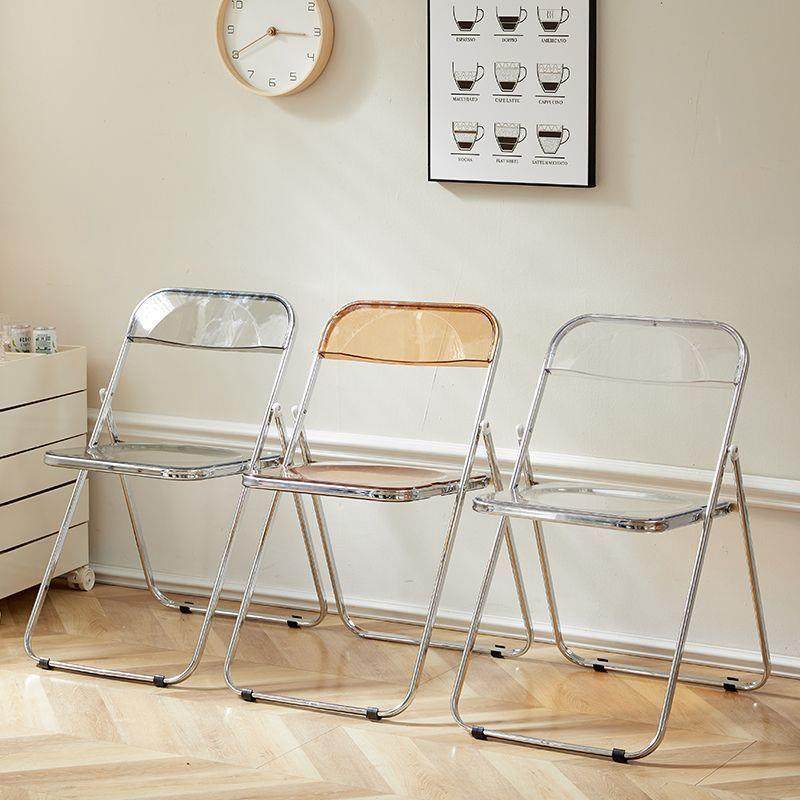 简约折叠椅透明亚克力服装店拍照椅子化妆凳餐厅餐椅水晶靠背凳子,电子元器件市场,其它元器件,淘宝优惠券,粉丝福利购,淘宝优惠卷