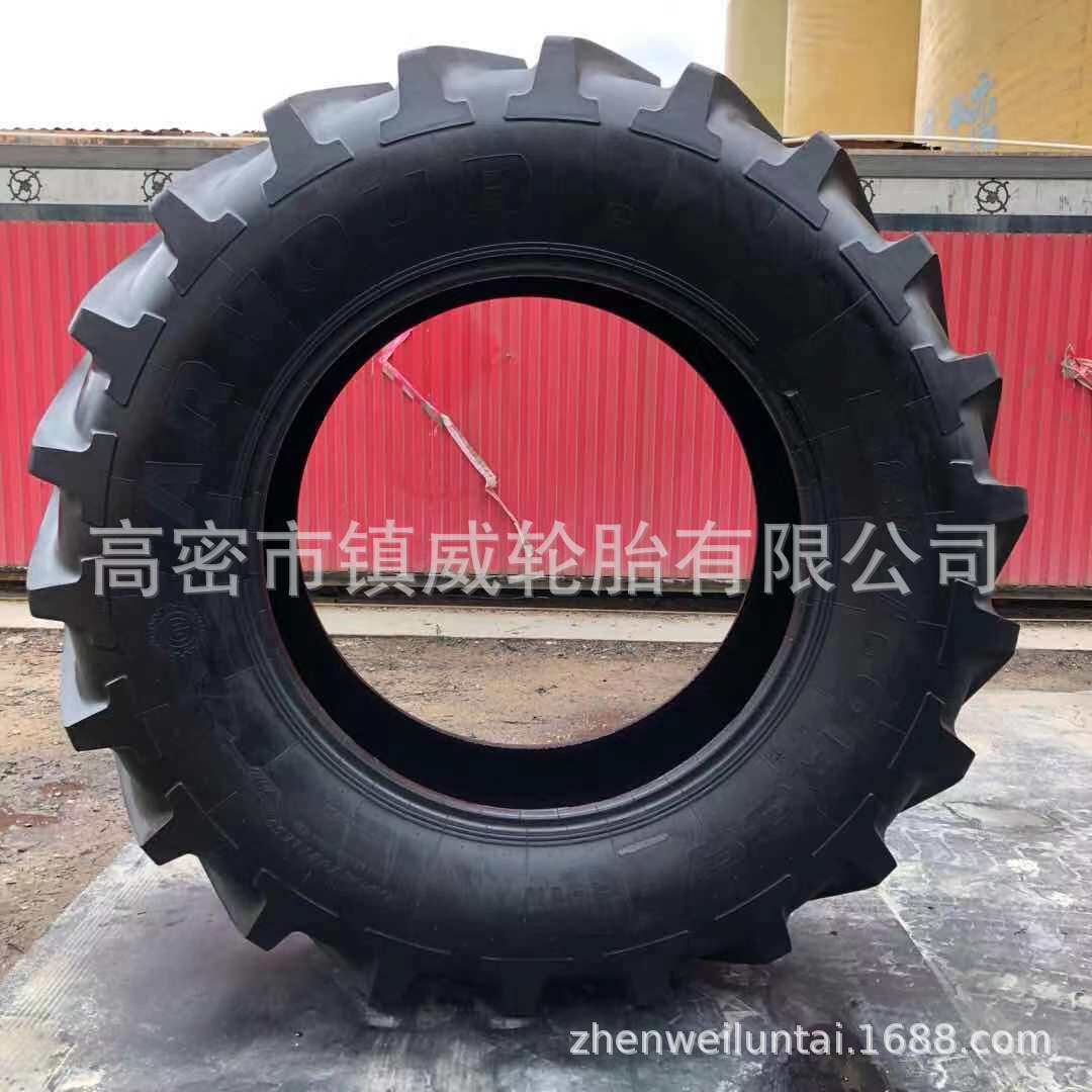 农用机械人字花旱田轮胎 520/85R42 20.8R38 钢丝宽轮胎