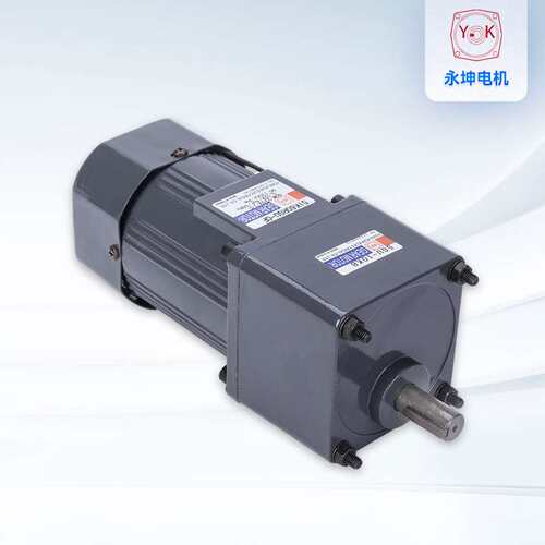 永坤6IK200RA-CF/US/NMRV050-25微型调速电机配蜗轮蜗杆减速机