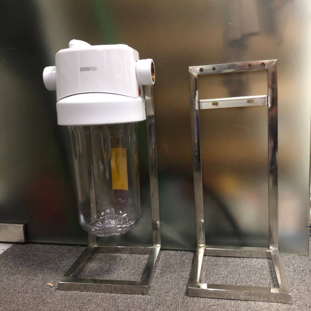 康富乐40L入户前置过滤器不锈钢支架+PPR活接头管道净化全屋净化
