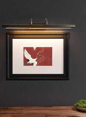 跨境复古画廊照画灯北欧简约设计酒店走廊打画灯挂画门牌照射壁灯