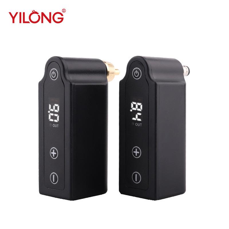 异龙纹身器材无线迷你纹身机电源移动充电电源液晶显示厂家直销