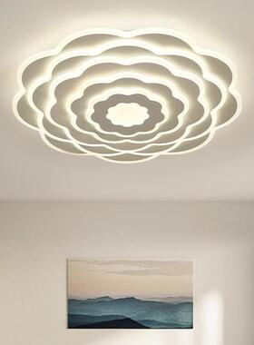 新款个性创意现代大客厅方形2022灯具多层顶灯简约客厅led大客卧