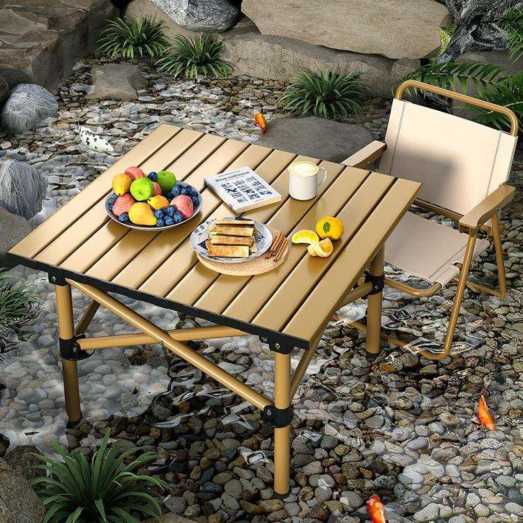 折叠桌椅便携式户外露营桌椅组合野餐桌蛋卷桌烧烤桌夜市摆摊桌子