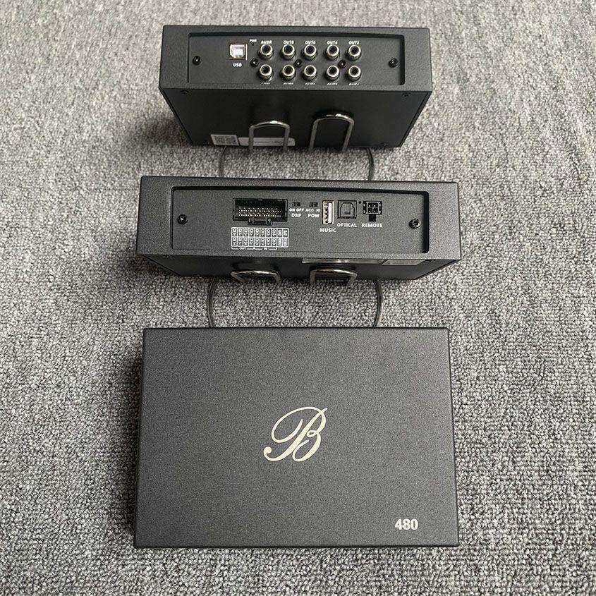 柏林之声汽车音响DSP功放车载四路大功率汽车音响处理器无损安装