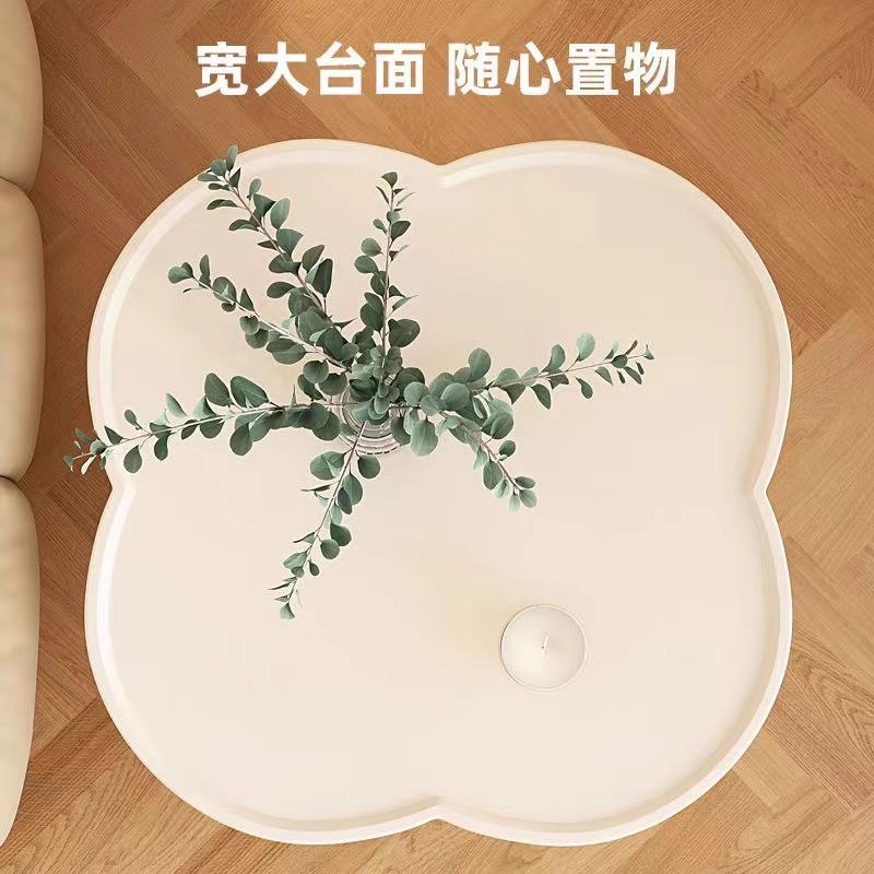 奶油风边几沙发创意小茶几客厅家用茶台可移动置物架阳台喝茶桌子