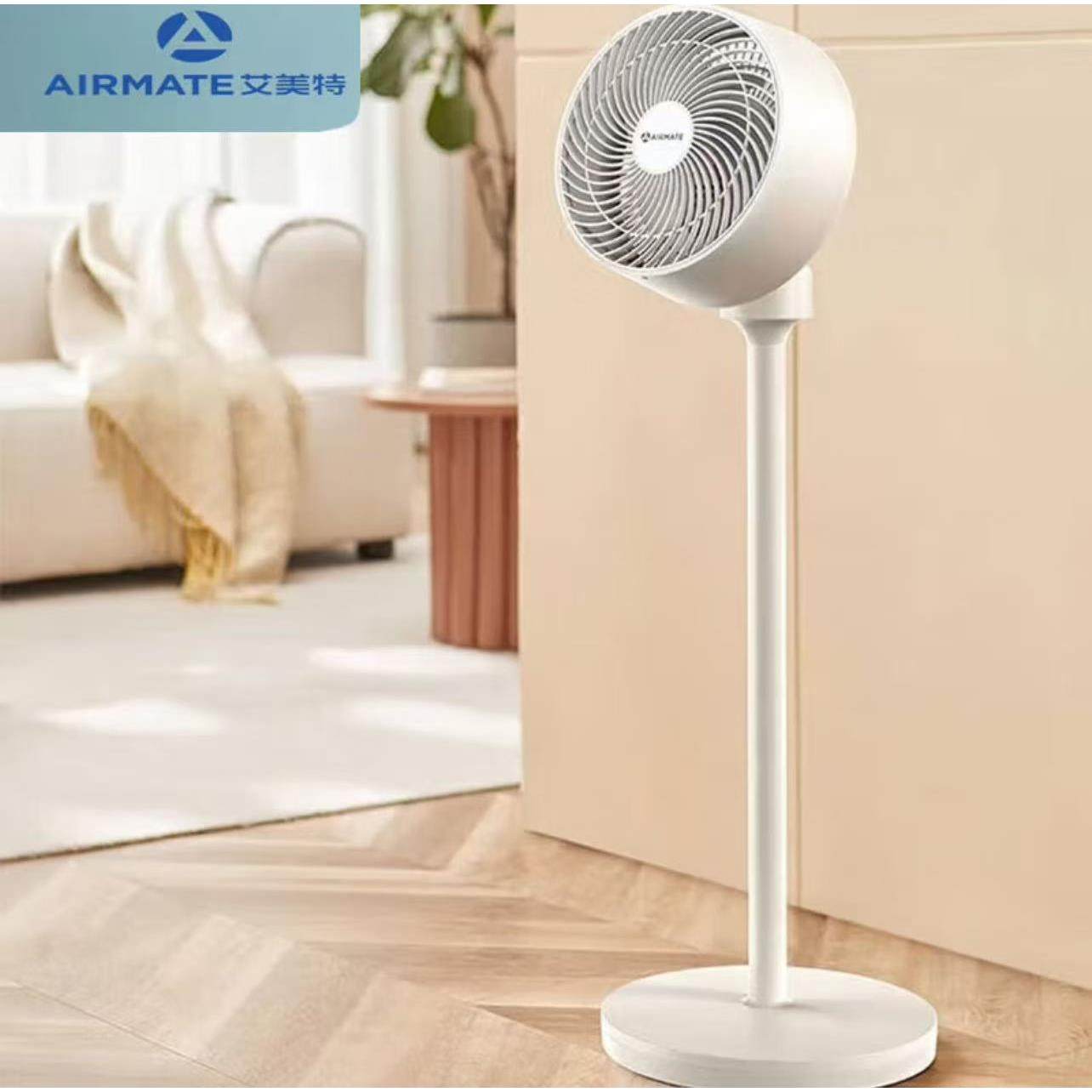 艾美.特空气循环扇四季适用落地式电风扇 FA18-X1 白色