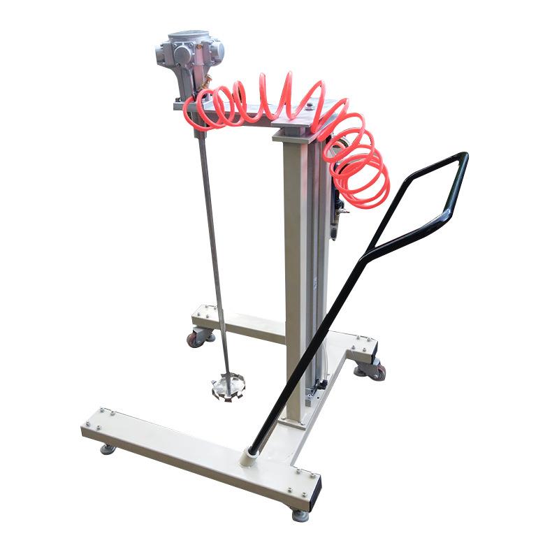 新款上市气动搅拌机 自动升降 无级调速 304不绣钢轴杆桨叶耐酸碱