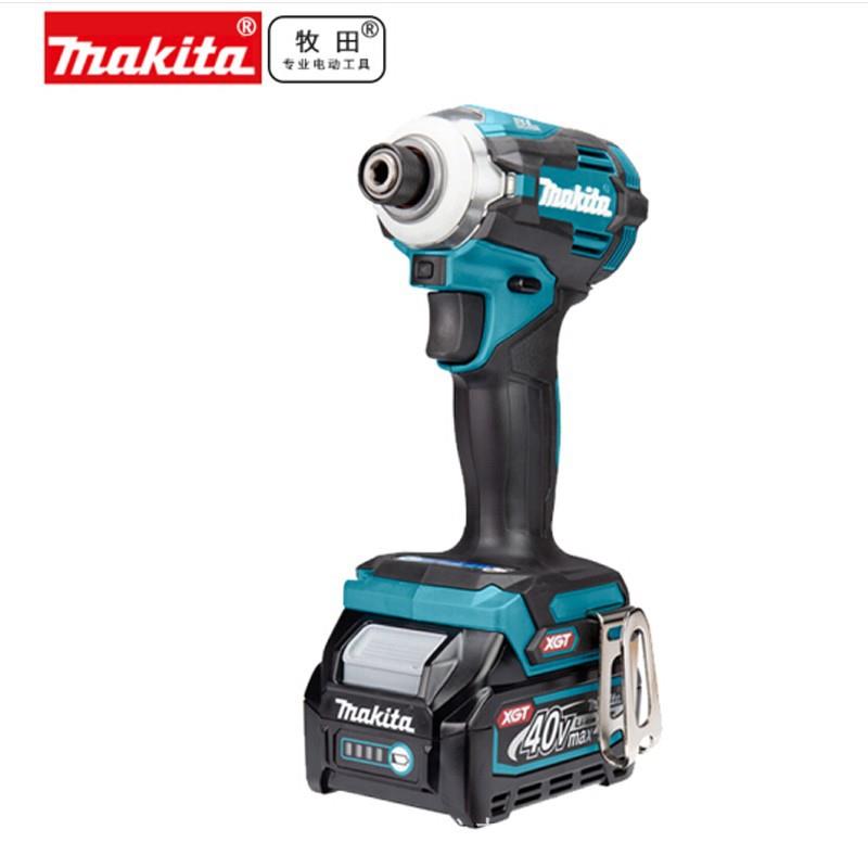 牧田MAKITA锂电充电式冲击起子机无刷电钻电动螺丝批大扭矩TD001G
