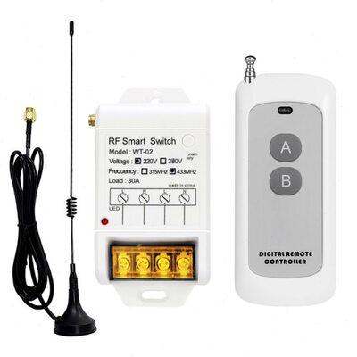 AK-WT02220V大功率30A水泵远距离开关灯具电源开关+中功率1000-2F