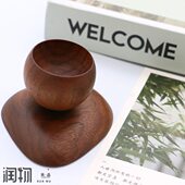 扩器扩精油内扩香石香器木摆件木制不倒翁香熏香氛扩香石香卧室