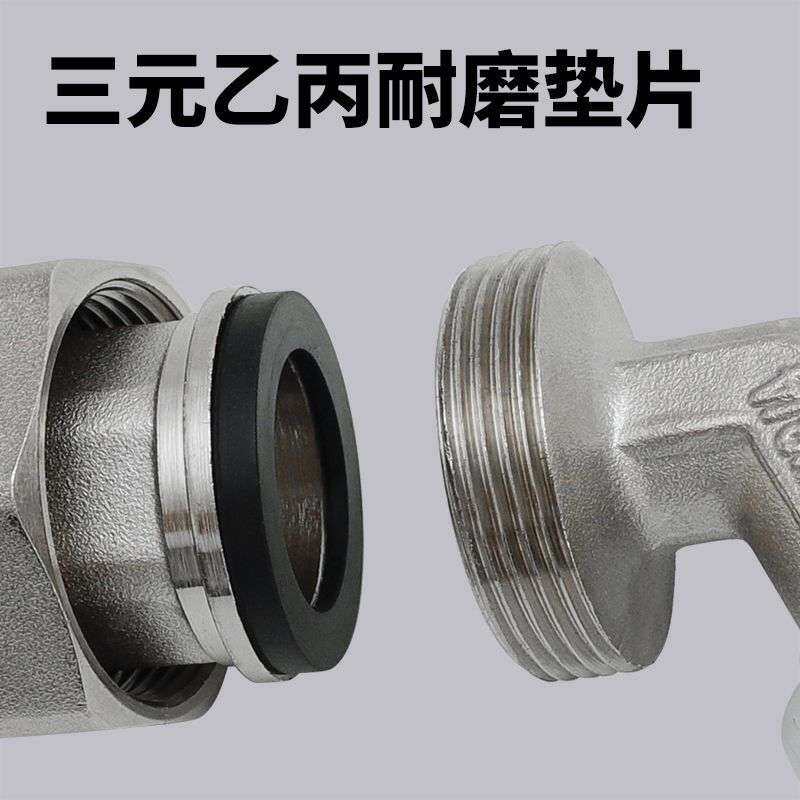 铜45度卡压式弯头铝塑管接头配件大全外丝活接地暖管专用6分1620