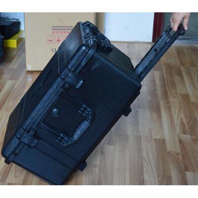 【613x460x320mm】拉杆仪器箱 大号防水仪表箱工具箱 高档安全箱