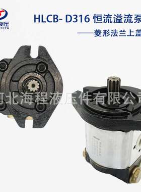 HLCB- D316 恒流溢流泵 菱形法兰上盖