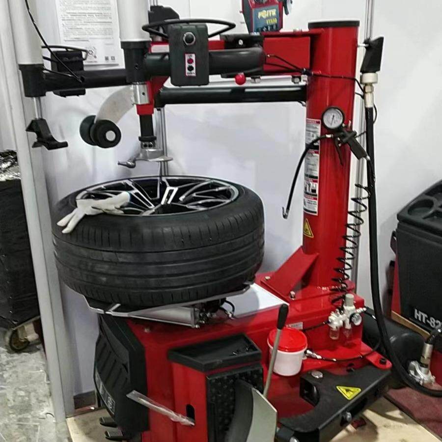 富仕达战鹰系列GT860A汽车轮胎拆装机(扒胎机展示)