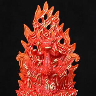 李居明2024年吉祥物中宫三碧是非卸摆件饰品