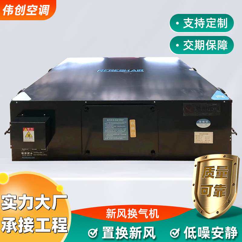 室内中央新风系统通风换气空气净化系统吊顶式新风系统换气机