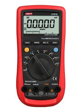 UNI-T优利德自动量程数字万用表UT61A/UT61B/UT61C/UT61D/61E数显
