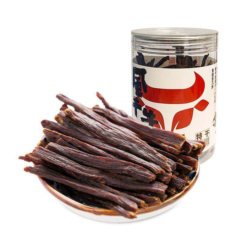 【顺丰】配料简单 9成干 草原今朝 特干牛肉 原味 内蒙特产