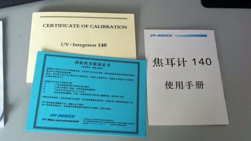 原装德国进口UV能量计 UV-int1400手柄式 高精度UV能量计 耐高温