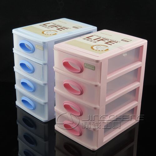 大号工具箱 收纳箱 4层耐摔抽屉式元件盒 零件盒 芯片盒 IC盒