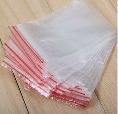 10*15双面5丝PE卡口自封袋 饰品袋 骨袋 夹链袋/ 包装塑料袋