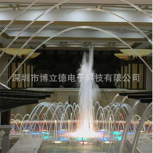互动感应波光喷泉喷头全套设备厂家户外珍珠跳跳泉光亮泉控制系统