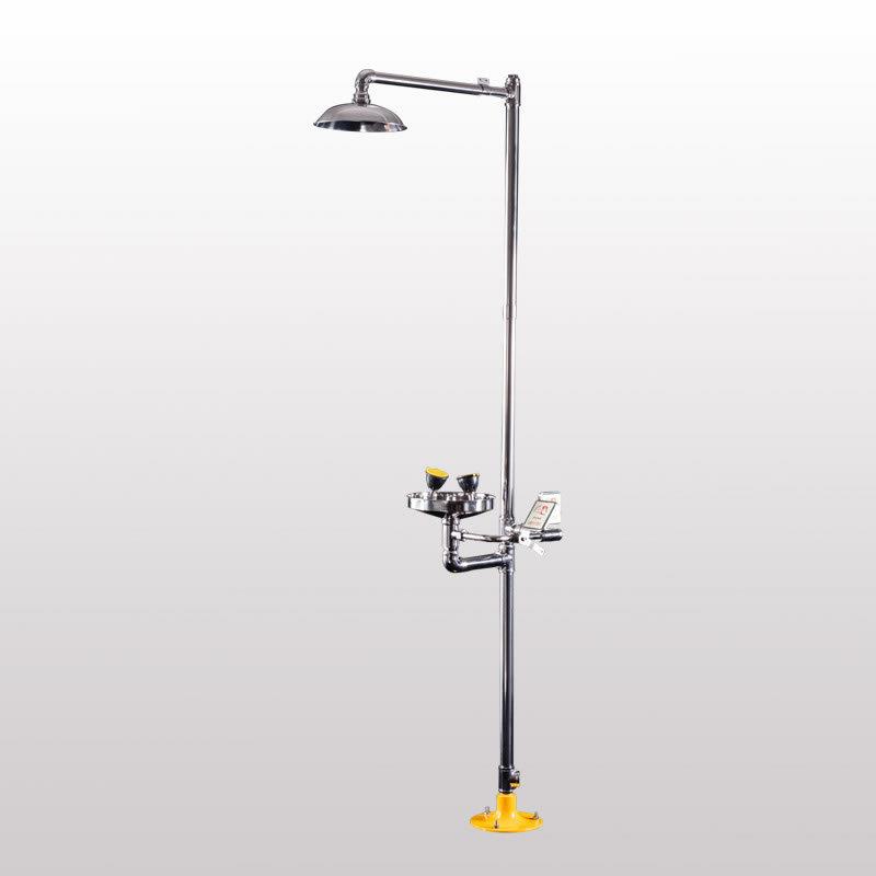 BH30-1010复合式紧急冲淋洗眼器 工业304不锈钢紧急喷淋洗眼器