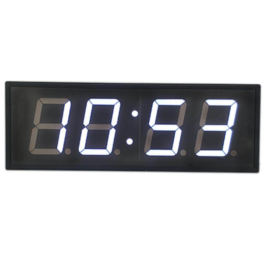 4英寸4位客厅白光时尚电子挂钟 LED计时牌会议定时器时钟厂家直销