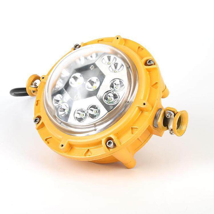 LED免维护防爆灯 矿用隔爆型LED巷道灯DGS80/127L(A) 圆形泛光灯