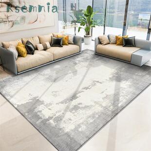 Rsemnia地毯客厅卧室现代简约地垫茶几毯房间家用床边黑白灰北欧