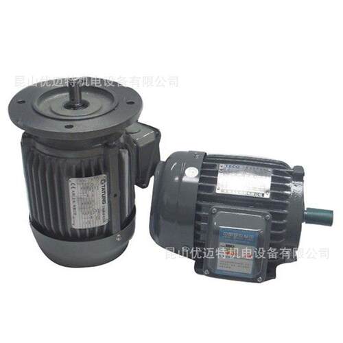 直销台弯原装东元AEVF3-80M-1HP-4P380V三相立式卧式刹车电机马达
