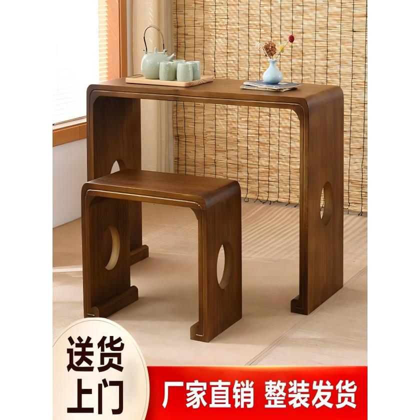 古琴桌凳烧桐木实木仿古琴桌共鸣琴桌琴凳国学古琴桌书法桌古筝桌