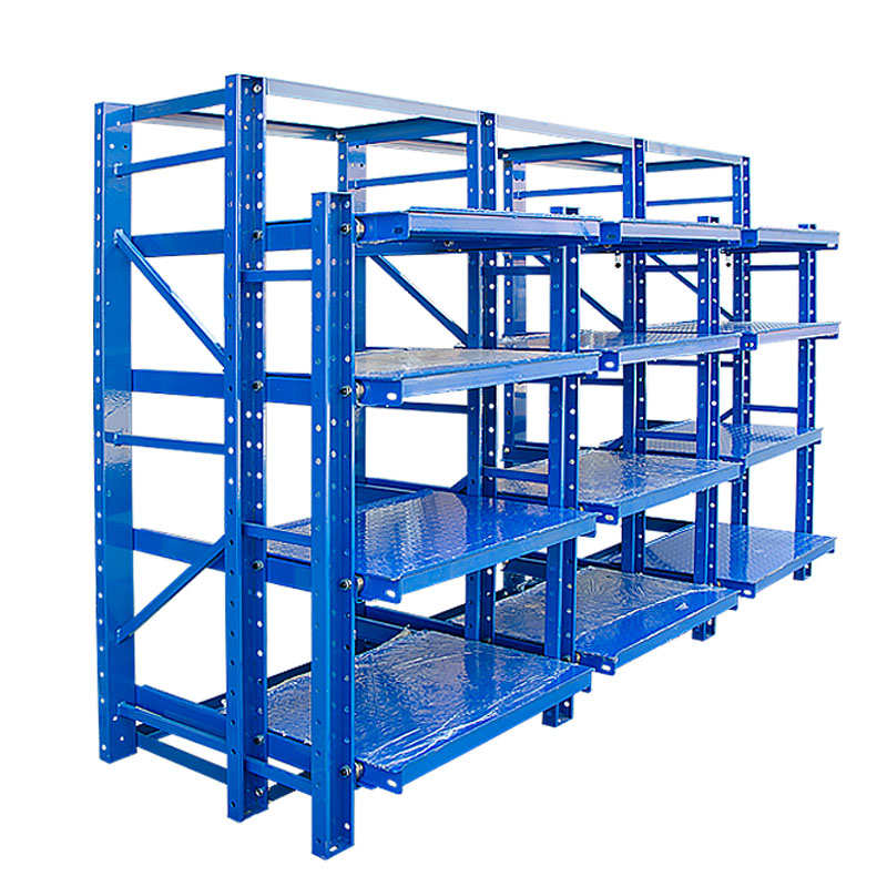 宁波厂家重型加厚半开抽拉式全开车间注J塑压铸模具摆放架模具货