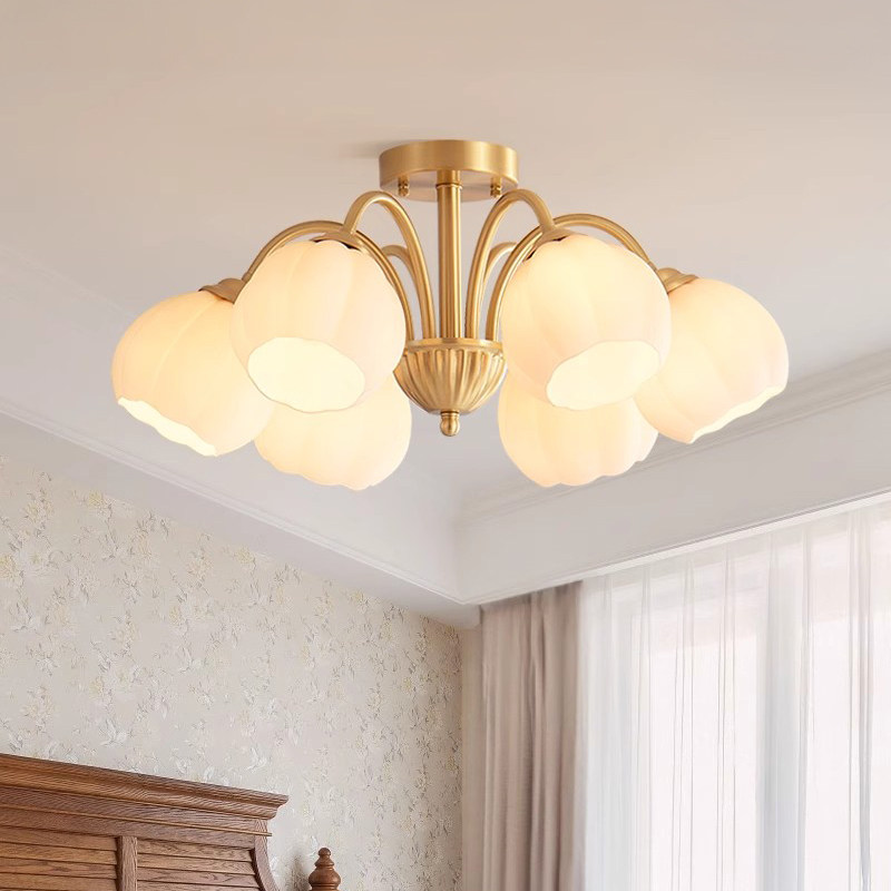 卧室灯吸顶c灯房间浪漫2024新款客厅餐厅书房灯高级感主卧吊灯全