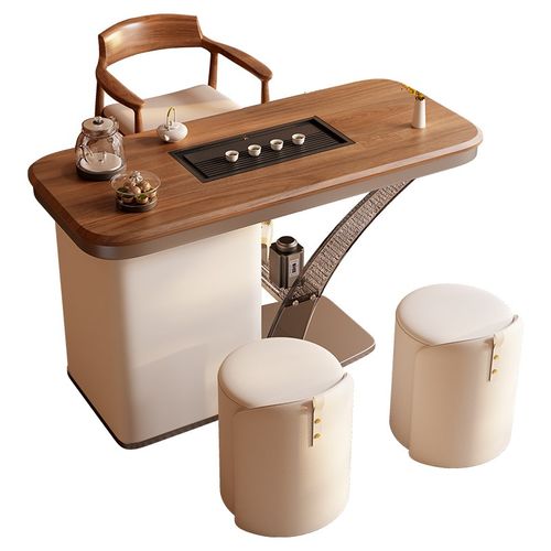 阳台小茶桌实木小茶台o现代简约家用禅意泡茶桌2025新款小型茶桌