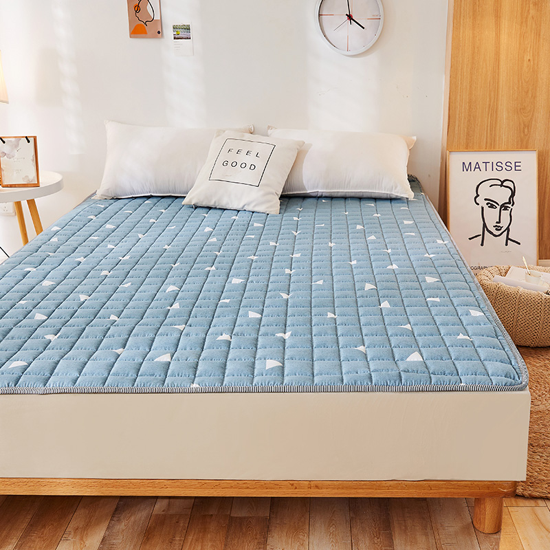 防滑床垫垫褥薄款家用双人垫被褥子床褥垫1.H5x2.2米1.8m2四季通