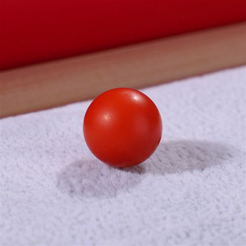 毕业级保山南红 k阿东寨老料 南红珠散珠纯色柿子红满肉单珠