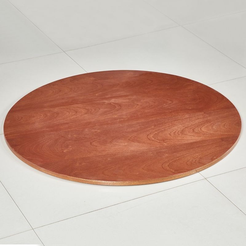 大圆桌子家用折叠桌架圆形餐桌带B转盘酒店圆餐桌家饭店实木圆桌