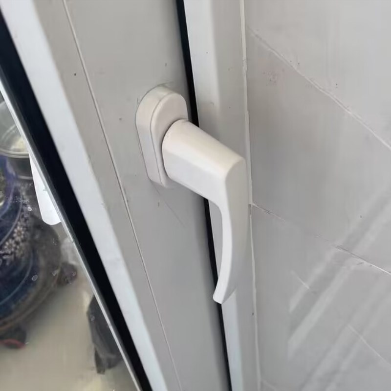 塑钢铝合金d移门对穿执手锁 阳台卫生间推开门双面传动把手