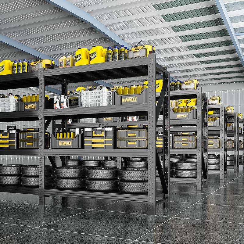 仓储货架收纳整理仓库置物架储物架多层重型加厚超市地下室收纳架