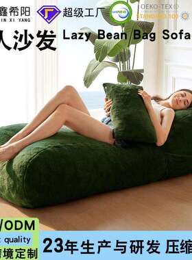 压缩沙发豆袋椅亚马逊懒人沙发地上坐墩榻榻米垫Compressed sofa