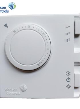 Johnson江森T125AAC-JS0风机盘管用机械拨盘式温控器开关面板