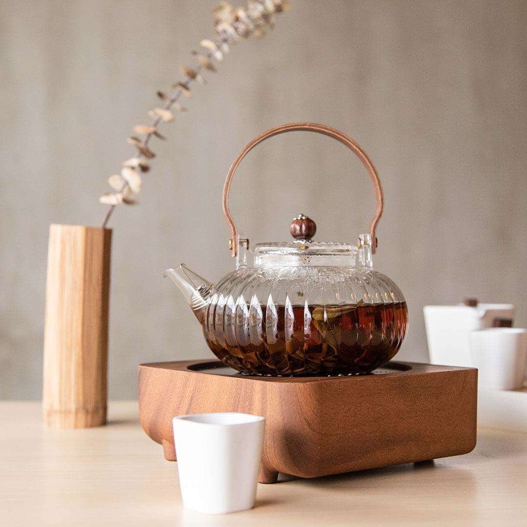 不觉堂启瀚电陶炉煮茶器耐热玻璃煮茶壶办公家用小型迷你烧水炉