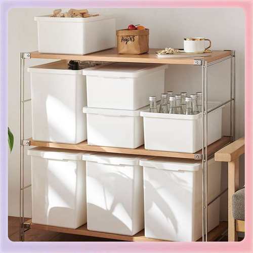 ?台州利客来制品厂利客来塑料带盖收纳箱抽屉式收纳盒浴室桌面化