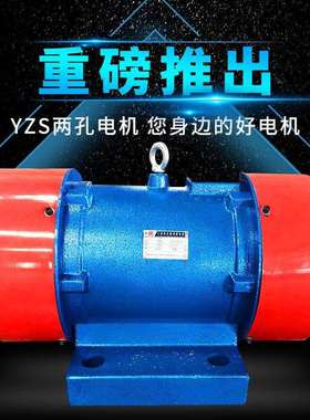 yzs-10-6 0.75kw大型振动电机vb380v工业矿用震动电机2-4-6级