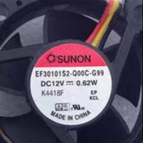 原装建准3cm 风扇 EF30101S2-Q00C-G99 3010 12V 0.62W 静音风扇