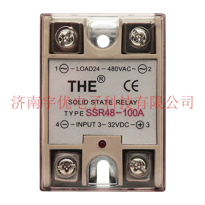 THE无锡天豪 SSR48-100A 单相交流固态继电器 480V 原装现货
