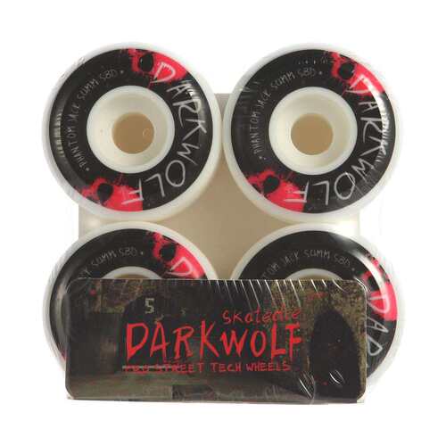 新款Dark wolf滑板58D专业双翘滑板轮四轮滑板轮子