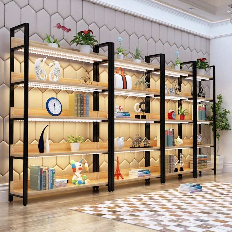 货柜展柜精品展示架自由组合仓储货架化妆品展示柜饰品产品置物架